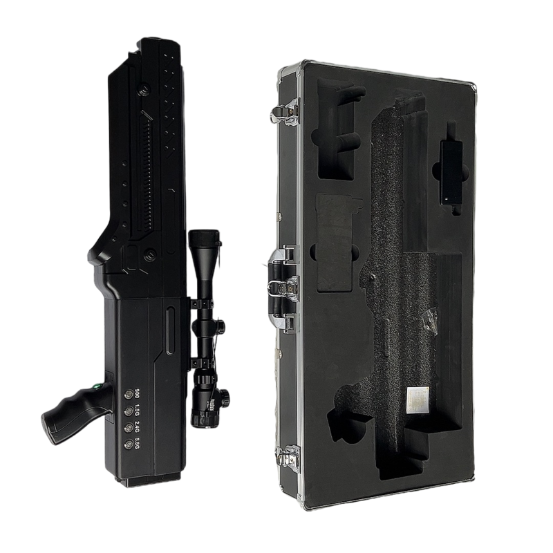  西沙手持便携式枪型低空防御反制四通道A型