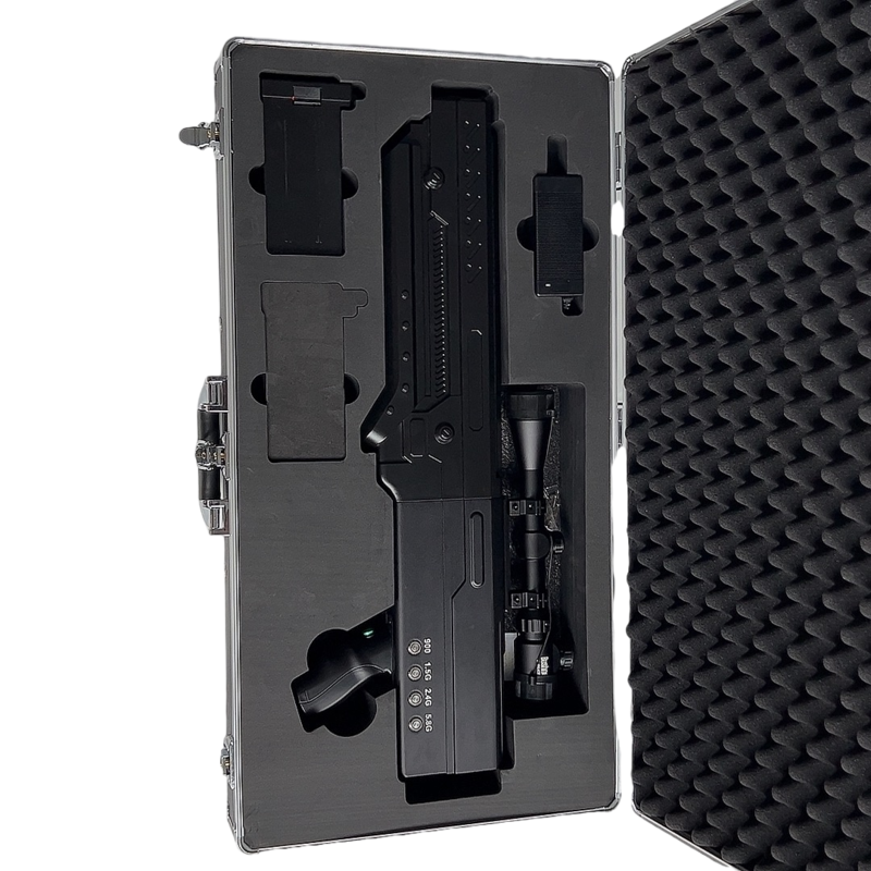  西沙手持便携式枪型低空防御反制四通道B型