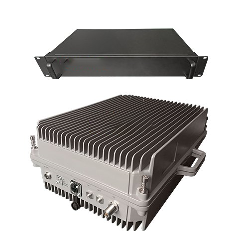  西沙TETRA800数字警用集群数字光纤直放站远近端机