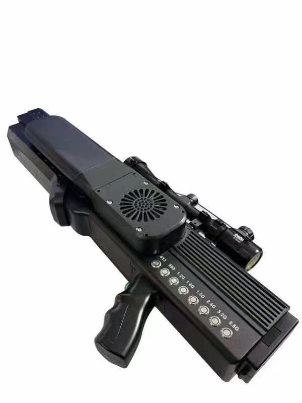  西沙手持便携式枪型低空防御反制八通道